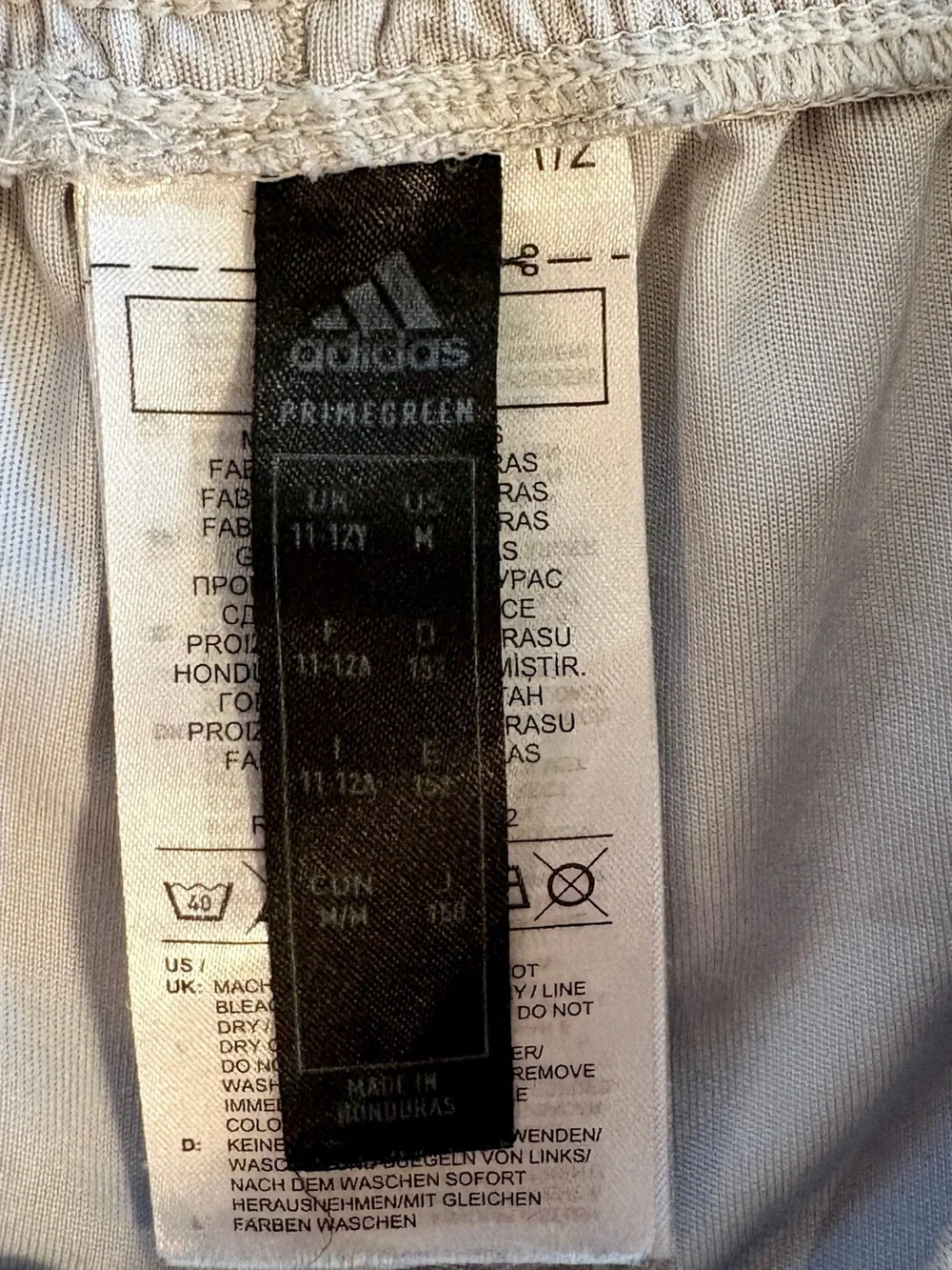 Lot of 2 Adidas Boys AEROREADY Athletic Soccer Shorts Gray Navy Blue Size 11/12